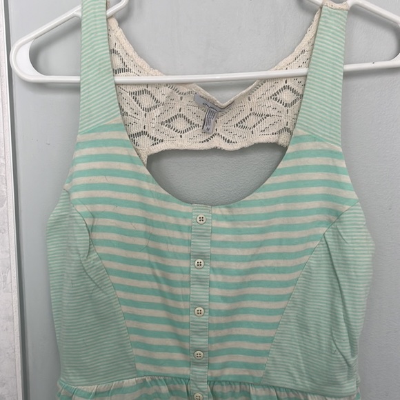 Mint striped O’Neill dress - Picture 4 of 5